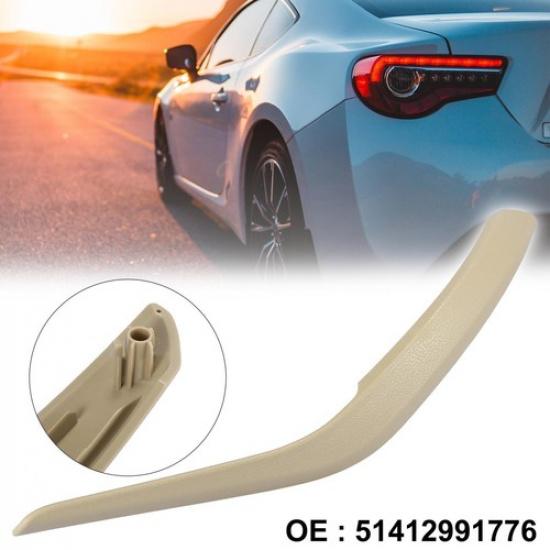 Left Side For BMW X1 E84 2010~16 Beige Inner Door Panel Handle Pull Trim Cover