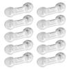 10pcs Baby Safety Locks Punch Free Child Lock for Drawer Cabinet Refrigerator Transparent