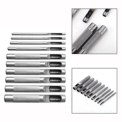 Leather Hollow Drilling Puncher Kit Easy To Use Hole Punching Tools
