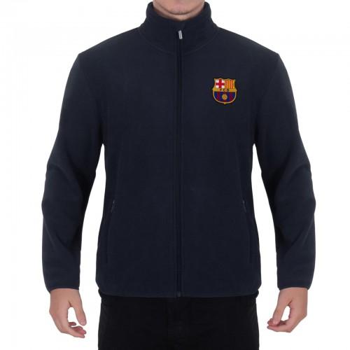 FC Barcelona Men's Crest Fleece Jacket