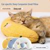 U-Shaped Moon Pillow for Cats & Dogs - Neck Support for Deep Sleep