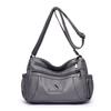 Damentasche neue einfache und vielseitige Schultertasche große Kapazität Mehrfachfach Umhängetasche modische Retro Mamatasche Damen