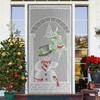 Kalėdinės eglutės užuolaidų panelė Nėriniuota užtamsinanti užuolaida Dekoracija Langų durų užuolaida Draperija svetainei Miegamajam Namų dekoras