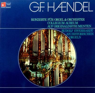 Δίσκος LP GEORG FRIEDRICH HÄNDEL , RUDOLF EWE - Κοντσέρτα Για Όργανο & Ορχήστρα 29290492 BASF Γερμανία Κλασική Μεταχειρισμένο