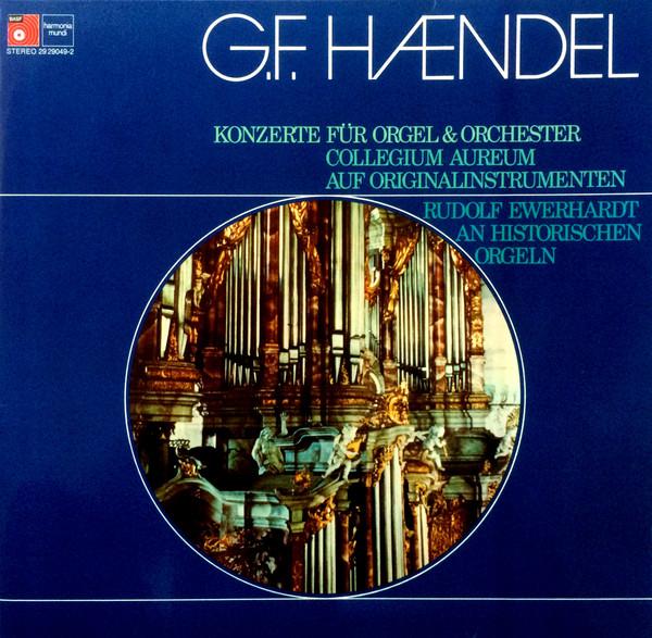 

LP Record GEORG FRIEDRICH HÄNDEL , RUDOLF EWE - Konzerte Für Orgel & Orchester 29290492 BASF Germany Classical Used