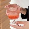 Paibei Striped Glass Beverage Cups (Set of 2)
