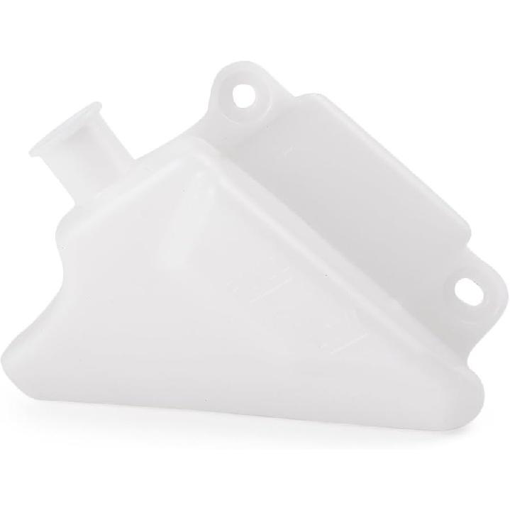 Mallofusa Motorrad Kühler Kühlmittelbehälter Überlaufbehälter Ersatz Kompatibel für Yamaha YZF-R1 2007-2008 Weiß