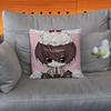 Anime D-Death Note Kissenbezug Sofa Wohnzimmer Schlafzimmer Kopfteil Rückenlehne Kissen Quadratisches Kissen Nickerchenzeit