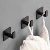 Set of 2 black KSANTI aluminum hangers