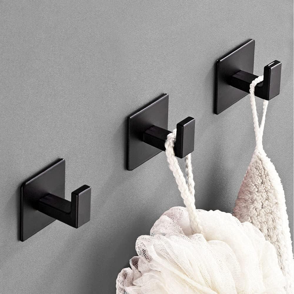 Set of 2 black KSANTI aluminum hangers