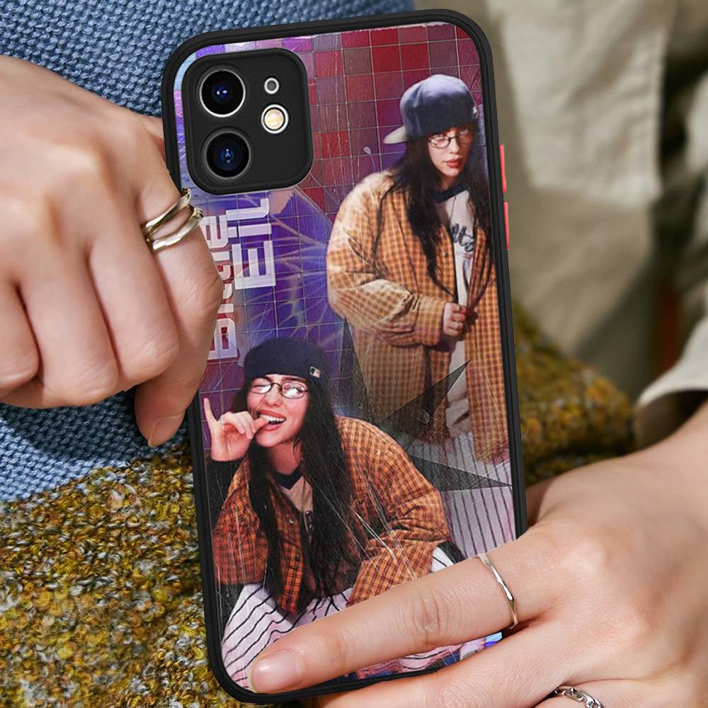 Pop Singer B-Billie Matte Protective Case For IPhone 16 15 14 13 12 11 Pro Max X XS MAX Protection Case