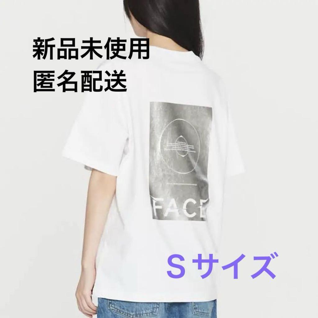 [USED] [FACE] S/S T-Shirt (White) Size S