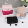 Exquisite Portable Jewelry Storage Box for Earrings, Rings & Necklaces