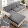 Waterproof Jacquard Sofa Cover For Living Room Kid Pets Solid Color Sofa Slipcover Couch Cover Seat Cushion Washable Removable