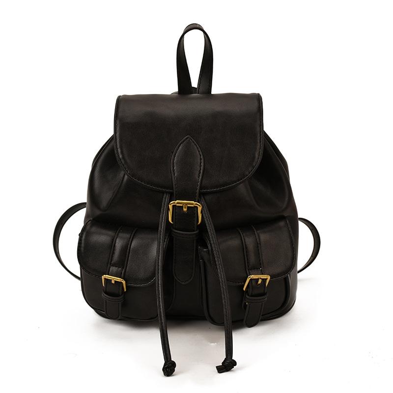 Fashion Commuter Women's Backpack 2025 New Exquisite Foreign Style College Style Backpack Travel Small Schoolbag