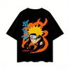 Hot Japan Anime Naruto Graphic Print T-shirt Men Women Streetwear Y2K Harajuku Fashion Loose Casual Oversize Top Cotton Solf Summer New Tee