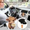Vent Air Fresheners For Vehicles Car Perfume Air Freshener Vent Clip 2D Acrylic Cute Highland Cow Shape Perfume Aromatherapy