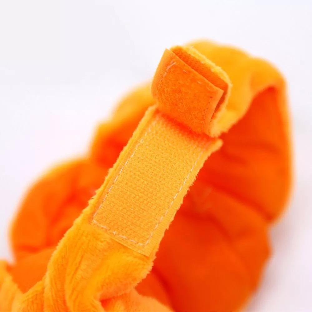 Adjustable Cat Pumpkin Headwear Orange Pet Pumpkin Cap Creativity Pet Pumpkin Hat