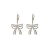 Korean Style Pearl Bow Tassel Earrings: Luxurious, Versatile Fashion Accessories for Women