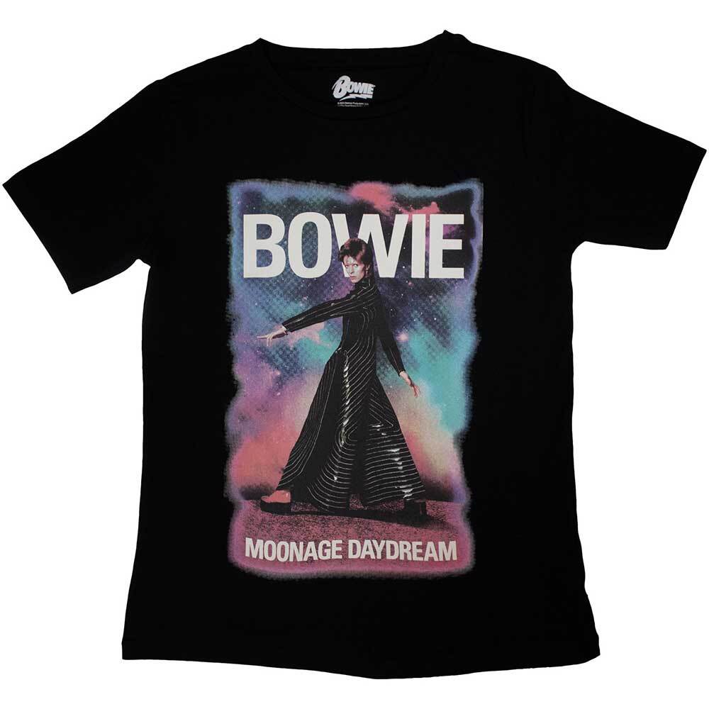 

David Bowie Women s T-Shirt: Moonage 11 Fade S