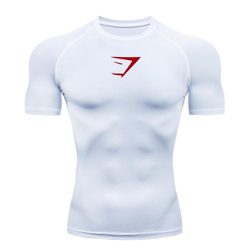 Nuova Maglietta Sportiva a Compressione Asciugatura Rapida da Uomo - Top Fitness a Manica Corta/Lunga per il 2026.