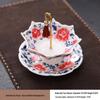 Blue & White Porcelain Umbrella Tea Strainer - Creative Tea/Coffee Filter & Ornament