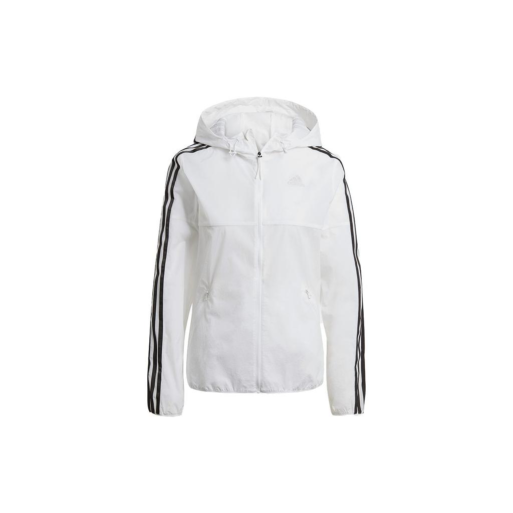 Adidas Windbreaker Jacket Fall Women's White GQ0564