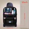 Foldable Car Backseat Organizer Table Tray Kick Mats Cup Umbrella Holders Laptop Desk Multifunctional On The Go Car Storage