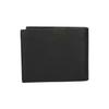 Bally Minimalistisches Mode-Doppelfalt-Lederportemonnaie Herrenportemonnaie Schwarz 6224892