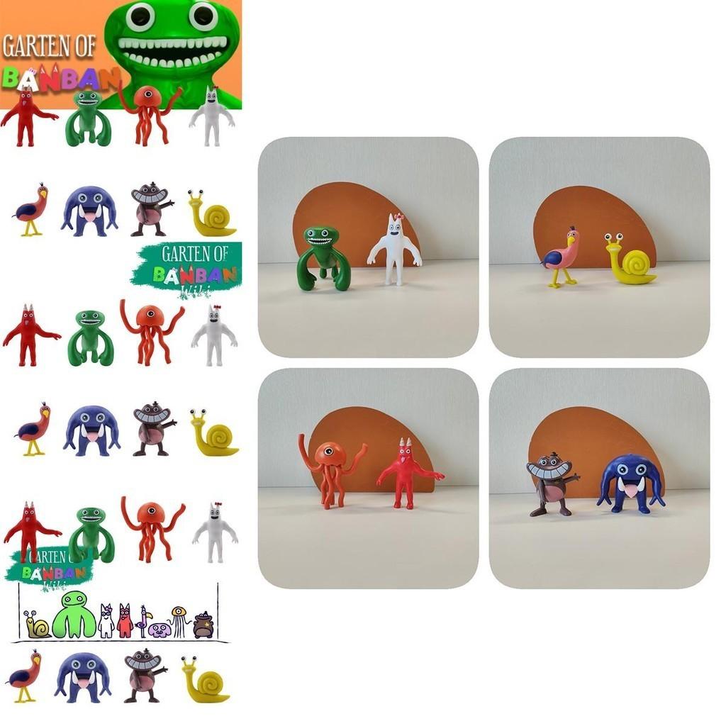 Rainbow Monster Banban Pvc Figurines Garden Themed Cartoon Collectibles