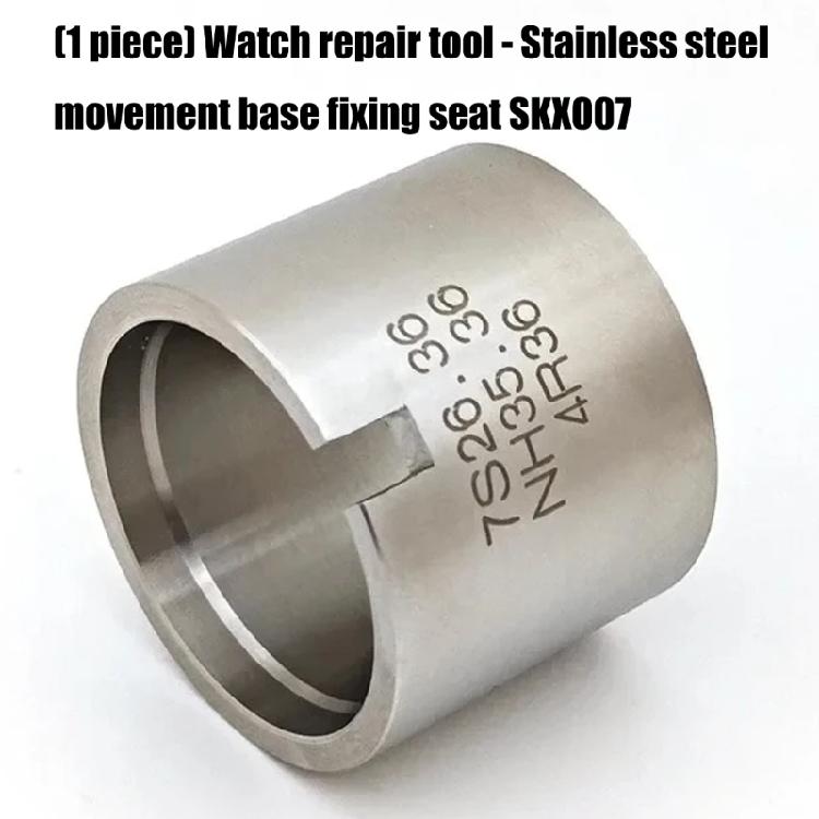 Accuracy Watch Repair Benches Tool Nonrust Steel Movement Holders SKX007 NH35 4R Series Stable No Slip Design Component Replacement Cleaning