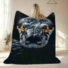 Snake Throw Soft Flannel AC Blanket Lightweight Summer Nap Throw Cozy  Blanket for Sofa Bed Travel Home