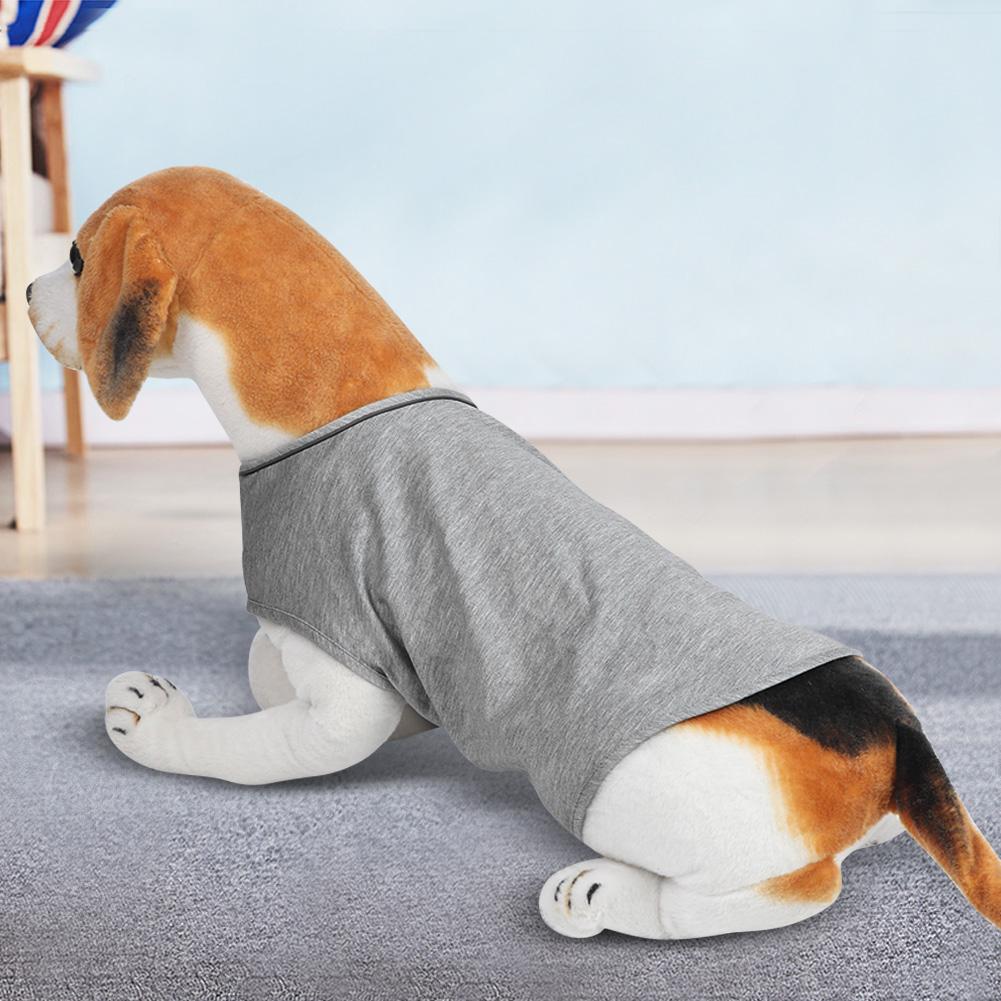 Pet Dog Anti Anxiety Jacket Keep Calm Stress Relief Clothes with Hook&loop Back Reflective