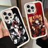 Phone Case for iPhone 17 Air 16E 15 16 Pro Max Date A Live Tokisaki Kurumi Cover 14 Plus 13 12 Mini Soft Shell Silicone Fundas