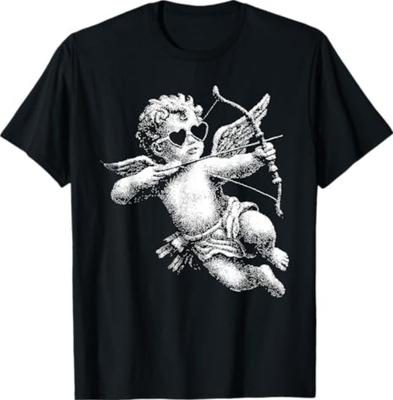 Cherub Angel Cupid Vintage Aesthetic Valentines Day T-Shirt