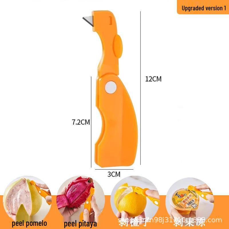 

Douyin Ручной Оранжевый и Фруктовый Овощечистка: Быстрый и легкий инструмент для очистки цитрусовых, питахайи и граната