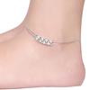 Anklet Exquisite Adjustable Women Star Heart Beads Pendant Foot Bracelet for Shopping