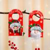 Christmas KT Board Doll Doorknob Hanging Christmas Pendant Hotel Shopping Mall Home Christmas Decorations