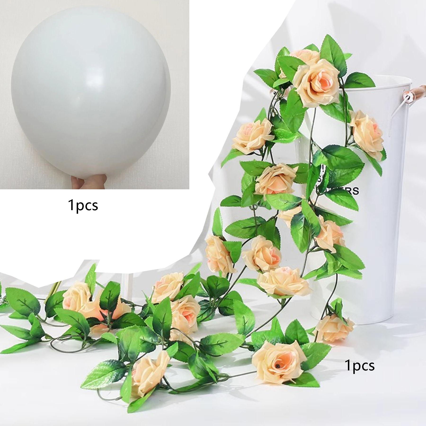 

Цепочка для воздушных шаров с цветочной лозой, воздушные шары для детского душа, матовые, абрикосовые, Laxte, украшение для дня рождения, свадьбы, вечеринки, воздушные шары