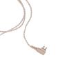 10Pcs 2pin Hearing Aid Cable High Temperature Resistance PVC Reliable Stable 75cm Length Aid Receiver Wire Cable