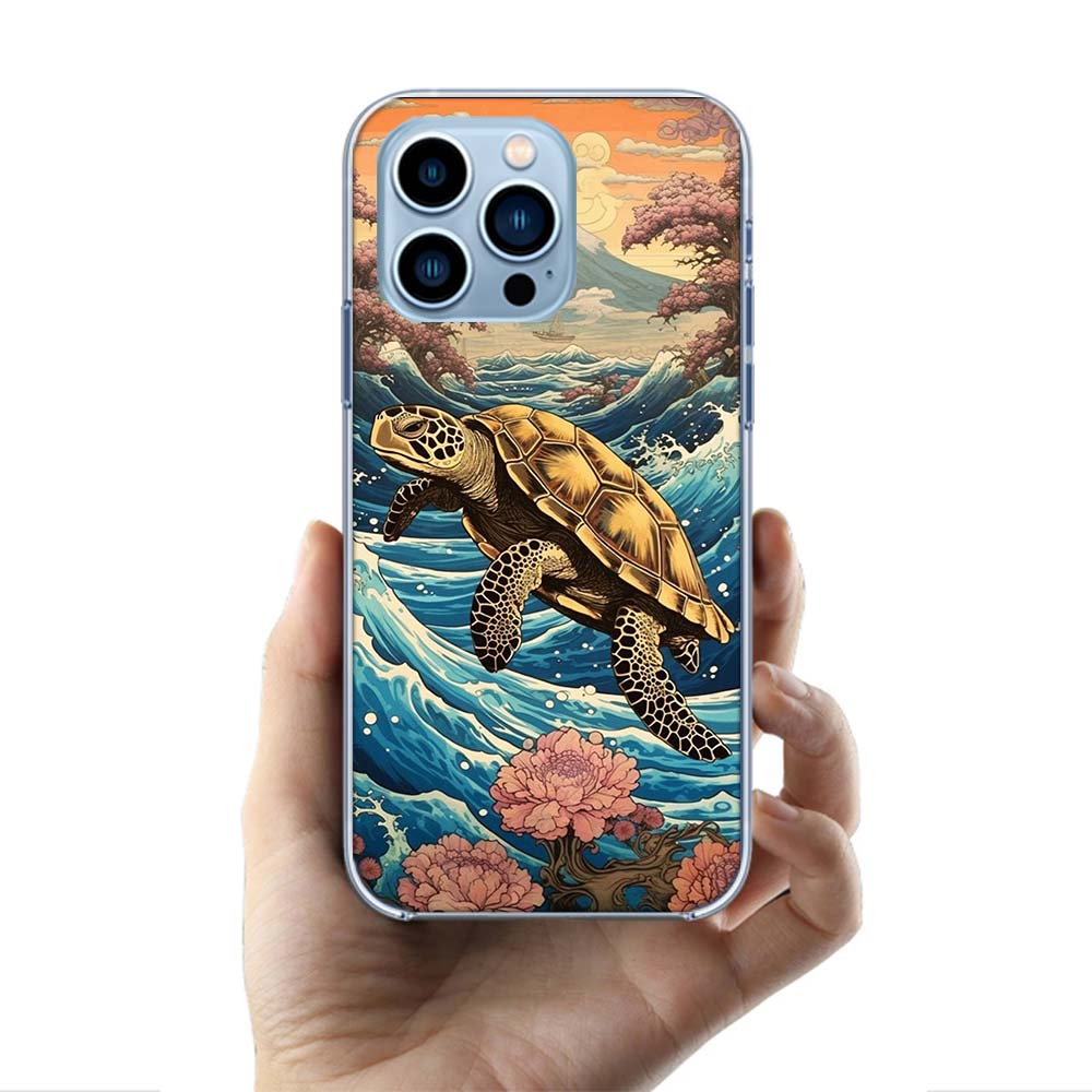 Marine Organisms, Sea Turtles, And Animals Cases Phone Case For Iphone 17E 16E 17 Air 16 Pro Max 15 Pro 14 Plus 11 13 12 Mini Co