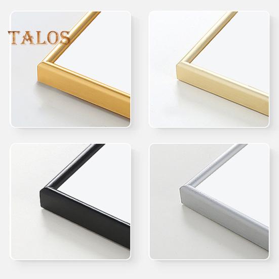 10/12 inç Duvara Monte Fotoğraf Çerçevesi Şeffaf Pleksiglas Alüminyum Alaşımlı Fotoğraf Tutucu Ev Ofis Asılı Masaüstü Dekoratif Metal Resim Sergileme Çerçevesi