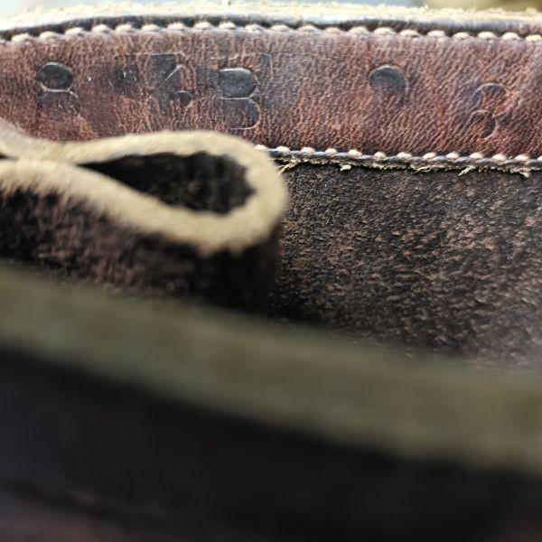 WHITES BOOTS SMOKE JUMPER logger boots 8.5B 25.5-26.5 brown 70s-80s? vintage(USED)