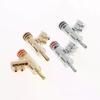 2/4Pcs HIFI Gold/Rhodium Plated Lockable Speaker Cable Banana Plug Connector Self-locking Audio Accessories