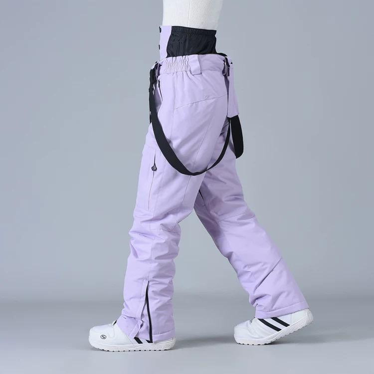 Techwear Style Wearproof Windproof Waterproof Breathable Ski Pants Overalls Man Woman Winter Thicken Warm Snowboarding Trousers