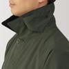 MUJI Corduroy Collar Dark Size S Men's Water-Repellent Jacket, Green, (AC1VJA4A)