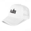 Gorra de Malla Impresa con Crucifijo FAITH Snapback Ajustable Gorra Plana Hip Hop Unisex para Senderismo Ciclismo Actividades al Aire Libre Regalos