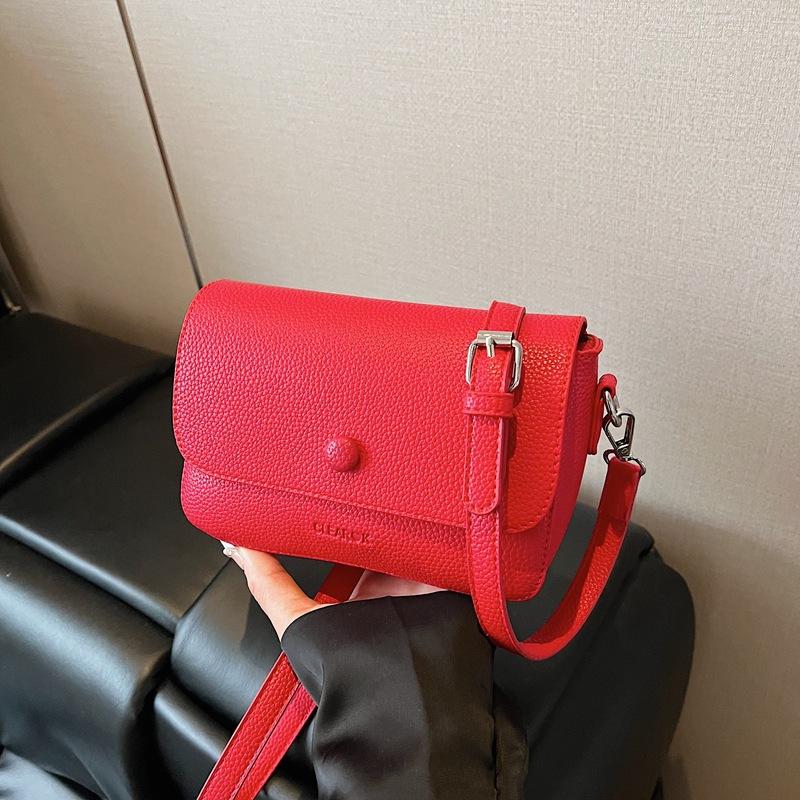 Summer Small Bag Women's New Versatile Simple Shoulder Messenger Bag Casual Small Square Bag