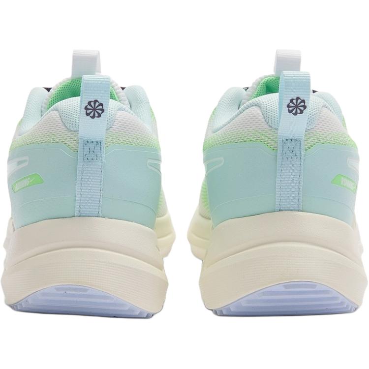 New Nike Cosmic Runner Low top Kids' Running Shoes White Blue Green IM6704-110