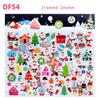 4 Puffy 3D Bubble Cute Decorative Stickers for and School Festivals Stickers, Christmas, Halloween, Animal, Car, Panda, Cat, Dog, Rabbit, Pumpkins,